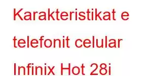 Karakteristikat e telefonit celular Infinix Hot 28i