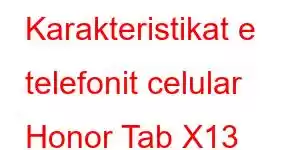 Karakteristikat e telefonit celular Honor Tab X13