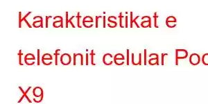 Karakteristikat e telefonit celular Poco X9