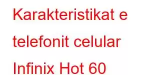 Karakteristikat e telefonit celular Infinix Hot 60