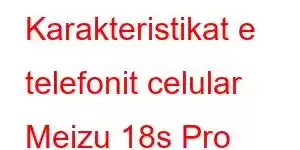 Karakteristikat e telefonit celular Meizu 18s Pro