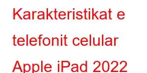 Karakteristikat e telefonit celular Apple iPad 2022