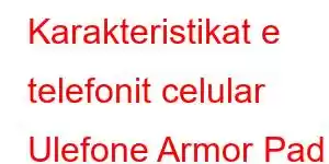 Karakteristikat e telefonit celular Ulefone Armor Pad