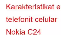 Karakteristikat e telefonit celular Nokia C24