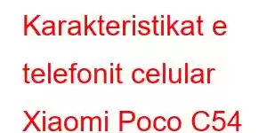 Karakteristikat e telefonit celular Xiaomi Poco C54