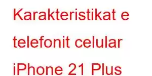 Karakteristikat e telefonit celular iPhone 21 Plus