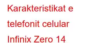 Karakteristikat e telefonit celular Infinix Zero 14