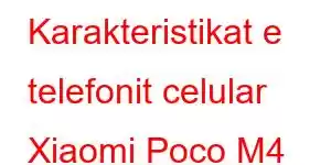 Karakteristikat e telefonit celular Xiaomi Poco M4