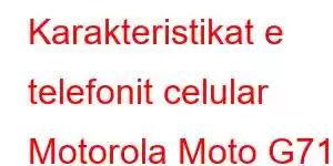 Karakteristikat e telefonit celular Motorola Moto G71s