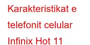 Karakteristikat e telefonit celular Infinix Hot 11