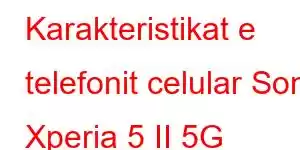 Karakteristikat e telefonit celular Sony Xperia 5 II 5G