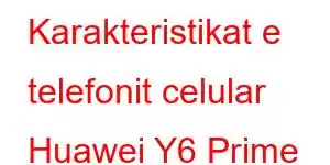 Karakteristikat e telefonit celular Huawei Y6 Prime 2019