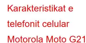 Karakteristikat e telefonit celular Motorola Moto G21