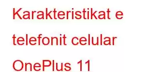 Karakteristikat e telefonit celular OnePlus 11