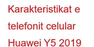 Karakteristikat e telefonit celular Huawei Y5 2019