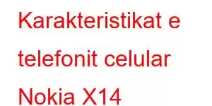 Karakteristikat e telefonit celular Nokia X14