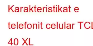 Karakteristikat e telefonit celular TCL 40 XL