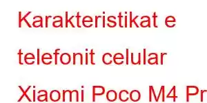 Karakteristikat e telefonit celular Xiaomi Poco M4 Pro