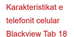 Karakteristikat e telefonit celular Blackview Tab 18