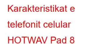 Karakteristikat e telefonit celular HOTWAV Pad 8