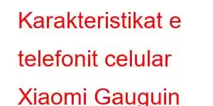 Karakteristikat e telefonit celular Xiaomi Gauguin