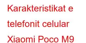 Karakteristikat e telefonit celular Xiaomi Poco M9