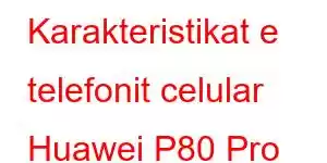 Karakteristikat e telefonit celular Huawei P80 Pro