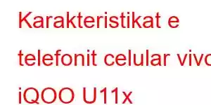 Karakteristikat e telefonit celular vivo iQOO U11x