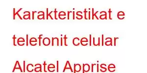 Karakteristikat e telefonit celular Alcatel Apprise