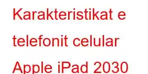 Karakteristikat e telefonit celular Apple iPad 2030