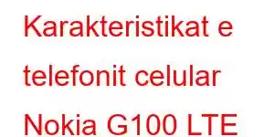 Karakteristikat e telefonit celular Nokia G100 LTE