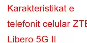 Karakteristikat e telefonit celular ZTE Libero 5G II