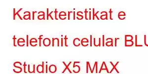 Karakteristikat e telefonit celular BLU Studio X5 MAX