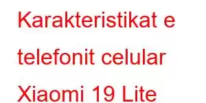 Karakteristikat e telefonit celular Xiaomi 19 Lite