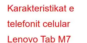 Karakteristikat e telefonit celular Lenovo Tab M7 (Gjenerata e 3-të).