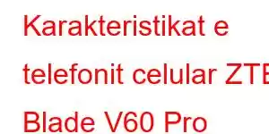 Karakteristikat e telefonit celular ZTE Blade V60 Pro