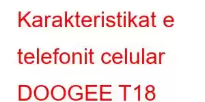 Karakteristikat e telefonit celular DOOGEE T18