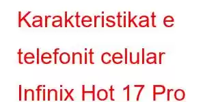 Karakteristikat e telefonit celular Infinix Hot 17 Pro