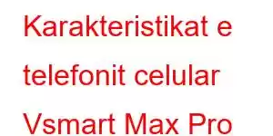 Karakteristikat e telefonit celular Vsmart Max Pro