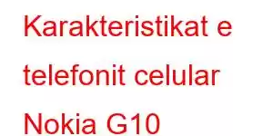 Karakteristikat e telefonit celular Nokia G10