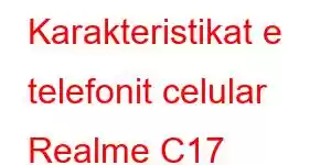 Karakteristikat e telefonit celular Realme C17