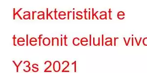 Karakteristikat e telefonit celular vivo Y3s 2021