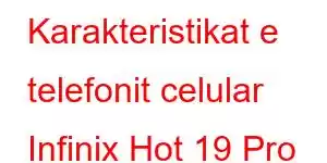 Karakteristikat e telefonit celular Infinix Hot 19 Pro