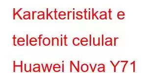 Karakteristikat e telefonit celular Huawei Nova Y71