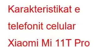 Karakteristikat e telefonit celular Xiaomi Mi 11T Pro