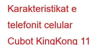 Karakteristikat e telefonit celular Cubot KingKong 11