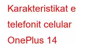 Karakteristikat e telefonit celular OnePlus 14