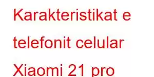 Karakteristikat e telefonit celular Xiaomi 21 pro