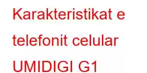 Karakteristikat e telefonit celular UMIDIGI G1