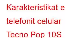 Karakteristikat e telefonit celular Tecno Pop 10S